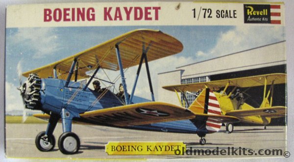 Revell 1/72 Boeing PT-17 Kaydet - Great Britain Issue, H649 plastic model kit